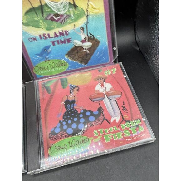 Vintage 1990s Lot Of 4 Doug Walker Music CD lot Of 4 On Island Time & More EC! D - Picture 4 of 6